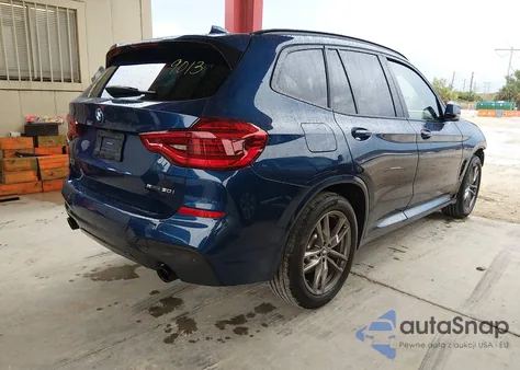 2021 BMW X3 Sdrive30I z USA, uszkodzony, nr VIN 5UXTY3C07M9G72157
